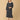 Trendy maternity and nursing dress with shrug in navy blue and white stripes, perfect for pregnant and new moms. Made from soft, breathable fabric with hidden zipper nursing access and side pockets. Ideal for maternity wear India, feeding dress online, and postpartum fashion‚Äîcombining comfort, style, and functionality for everyday wear.