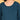 Close-up of Neckline on Keepin‚Äô It Teal maternity top for easy nursing access.