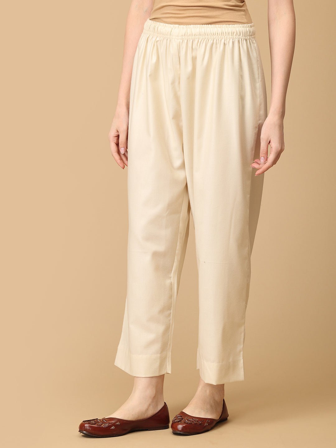 Khalis Husn Women's Cashmilon Kurta Set with Shawl - WES - SK - KHLH - S