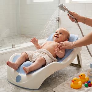 KidDough Adjustable Baby Bather for Babies, Blue | The Mom Store - Baby Safety