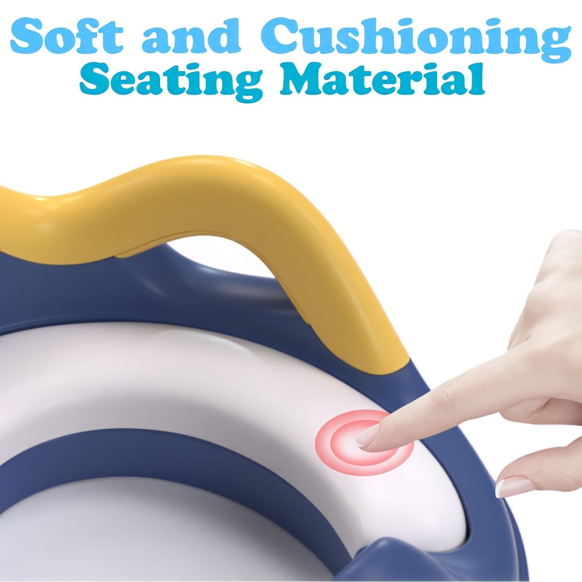 KidDough Baby Crown Potty Training Seat: Soft Comfortable Cushion Seat - pottyseat