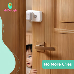 KidDough Baby Finger Pinch Door Stopper, Double Safety Lock - Door Stopper,Double Safety Lock Double