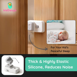 KidDough Baby Finger Pinch Door Stopper, Double Safety Lock - Door Stopper,Double Safety Lock Double