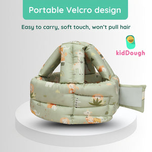 Kiddough Baby Head Protector Safety Helmet (6 Months–3 Years) - Baby Safety
