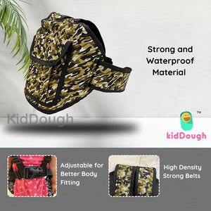 KidDough Baby Kids Safety Strongest Premium Belt for Two Wheeler Bike/Scooty - SafetyBeltYellow