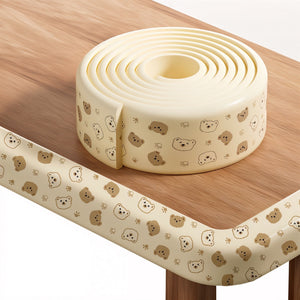 KidDough Baby Proofing 2 Meter Printed Flat Edge Protector (Bears) - PrintedEdgeProtectorBear