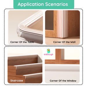 Kiddough Baby Proofing Edge & Corner Protector (2 Meters) - Baby Safety
