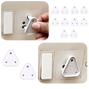 KidDough Baby Proofing Electrical Protector Socket Plug Cover Guards - Pack of 12 - ElectricSocketGuard