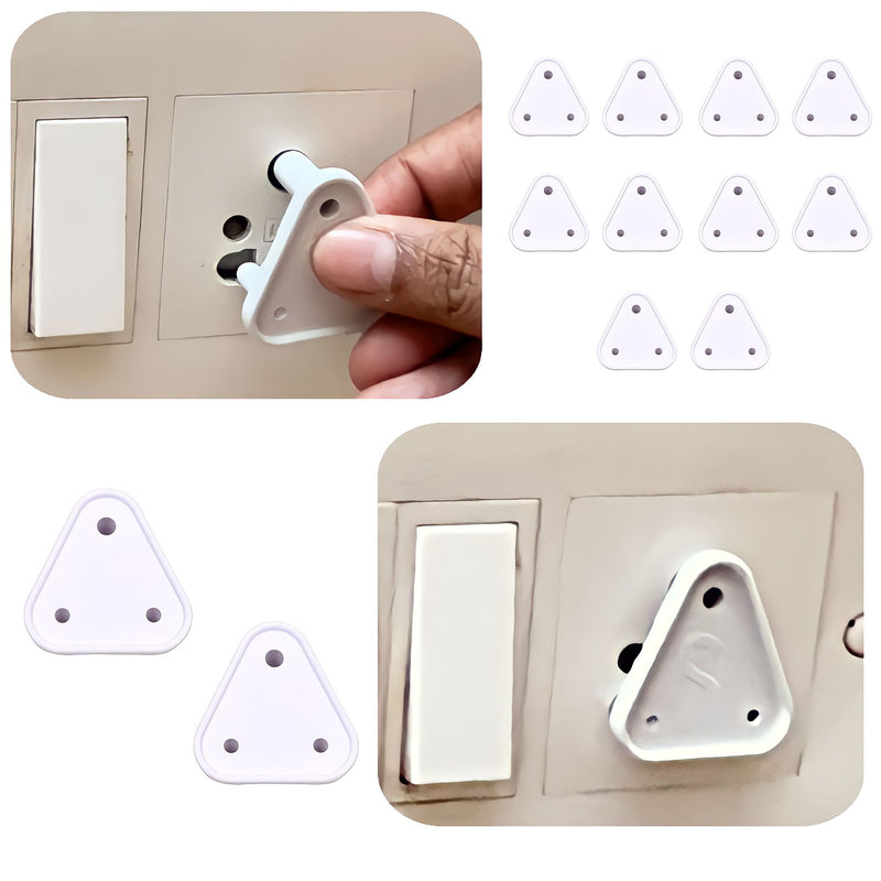 KidDough Socket Plug Cover Guards Pack of 12