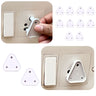 KidDough Baby Proofing Electrical Protector Socket Plug Cover Guards - Pack of 12 - ElectricSocketGuard