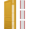 KidDough Baby Proofing Finger Pinch Door Guard for Kids - 3 Pcs - DCP