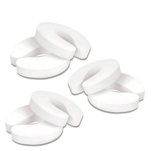 KidDough Baby Proofing Finger Pinch Door Guard for Kids Safety - 6 White C - Shape - 6WhiteC - Shape