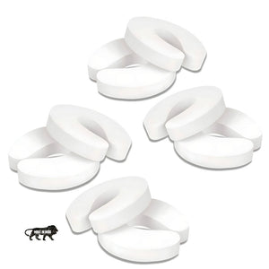 KidDough Baby Proofing Finger Pinch Door Guard for Kids Safety - 8 White C - Shape - 8WhiteC - Shape