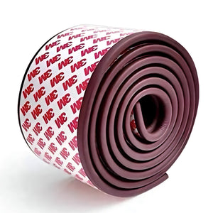 KidDough Baby Proofing Flat Edge Protector - 2 Meters Brown - FlatEdgeBrown