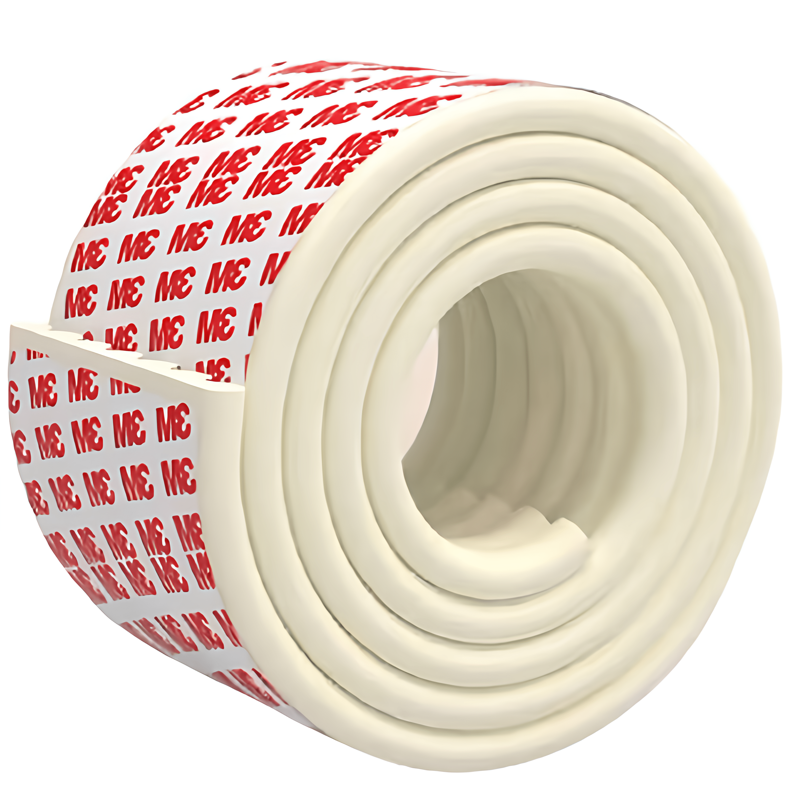 KidDough Baby Proofing Flat Edge Protector - 2 Meters White - FlatEdgeWhite