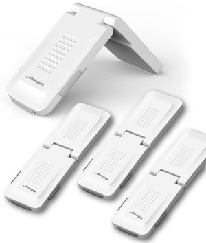 KidDough Baby Proofing Premium Child Safety Lock | Baby Safety (Pack of 4,White) - AngleLock