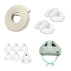 KidDough Baby Proofing Safety Combo Animal Print Helmet Kit | The Mom Store - Baby Safety