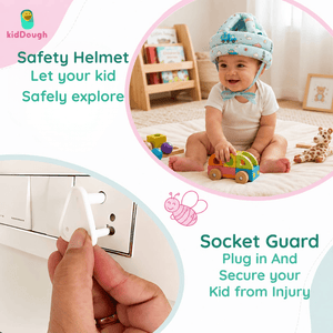 KidDough Baby Proofing Safety Combo Lion Print Kit | The Mom Store - Baby Safety