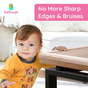 KidDough Baby Proofing Transparent Edge Protector (2 meters) - TransparentEdgeGuard