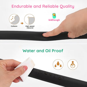 KidDough Baby Proofing U - Shape Safety Strip - 2 Meters Black - U - ShapeBlack