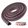 KidDough Baby Proofing U - Shape Safety Strip - 2 Meters, Brown - U - ShapeBrown
