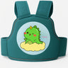 Kiddough Baby Safety Belt for Kids | Two Wheeler Bike/Scooty Belt for Kids Safety (Cartoon Green)) - Baby Safety Belt