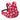 KidDough Baby Safety Belt for Two Wheeler Bike/Scooty | Harness Safety Belt for Kids Safety | Strong Buckles with Adjustable Straps and Double Stiching for Extra Safety (Printed Red) - Baby Safety Belt