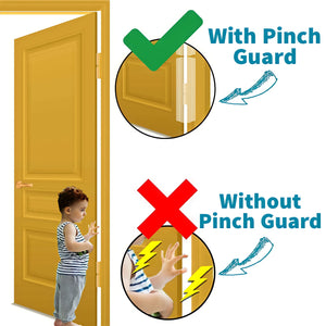 KidDough Baby Safety Kit | 2 Door Hinge Guard & Stopper, 5 Safety Locks, 6 Socket Guards - DCPKit