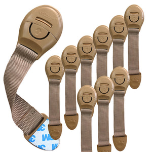 KidDough Furniture Safety Locks Beige | The Mom Store - Baby Safety