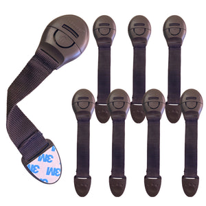 KidDough Furniture Safety Locks Brown | The Mom Store - Baby Safety