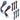KidDough Furniture Safety Locks for Kids - Pack of 4 Brown + 4 Grey Locks, Child Safety Locks for Drawers, Cabinets, Fridge, Cupboard Lock, Strong and Adhesive Safety Locks - Safetylocks