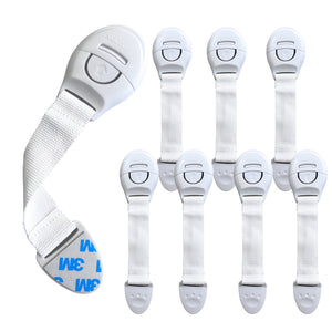KidDough Furniture Safety Locks White | The Mom Store - Baby Safety