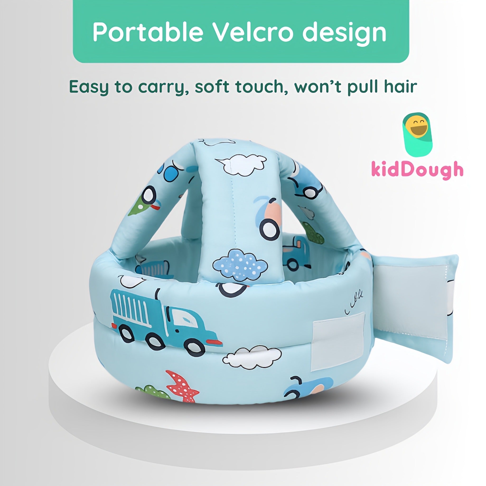 Kiddough Head Protector for Baby Safety | 6 Months - 3 Years, Baby Safety Helmet with Soft Cushion - Baby Safety