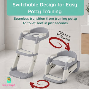 KidDough Potty Training Seat with Ladder | The Mom Store - Baby Safety