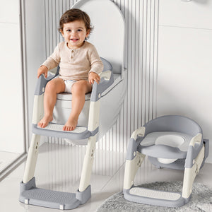 KidDough Potty Training Seat with Ladder | The Mom Store - Baby Safety