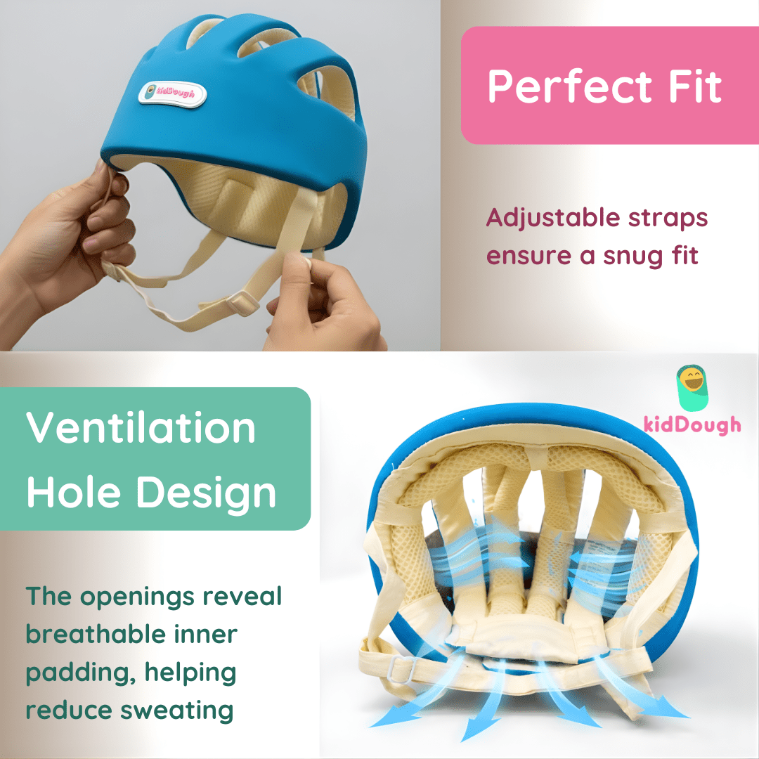Kiddough Premium Head Protector for Baby Safety - Baby Safety