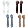 KidDough Safety Locks for Kids - Pack of 2White+2Brown+2Beige+2 Grey Locks - MixLocks