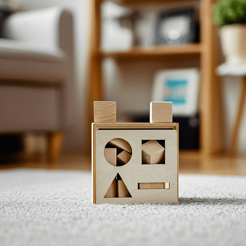 Kidocoo Geometry Shape Puzzle - Wooden Puzzle