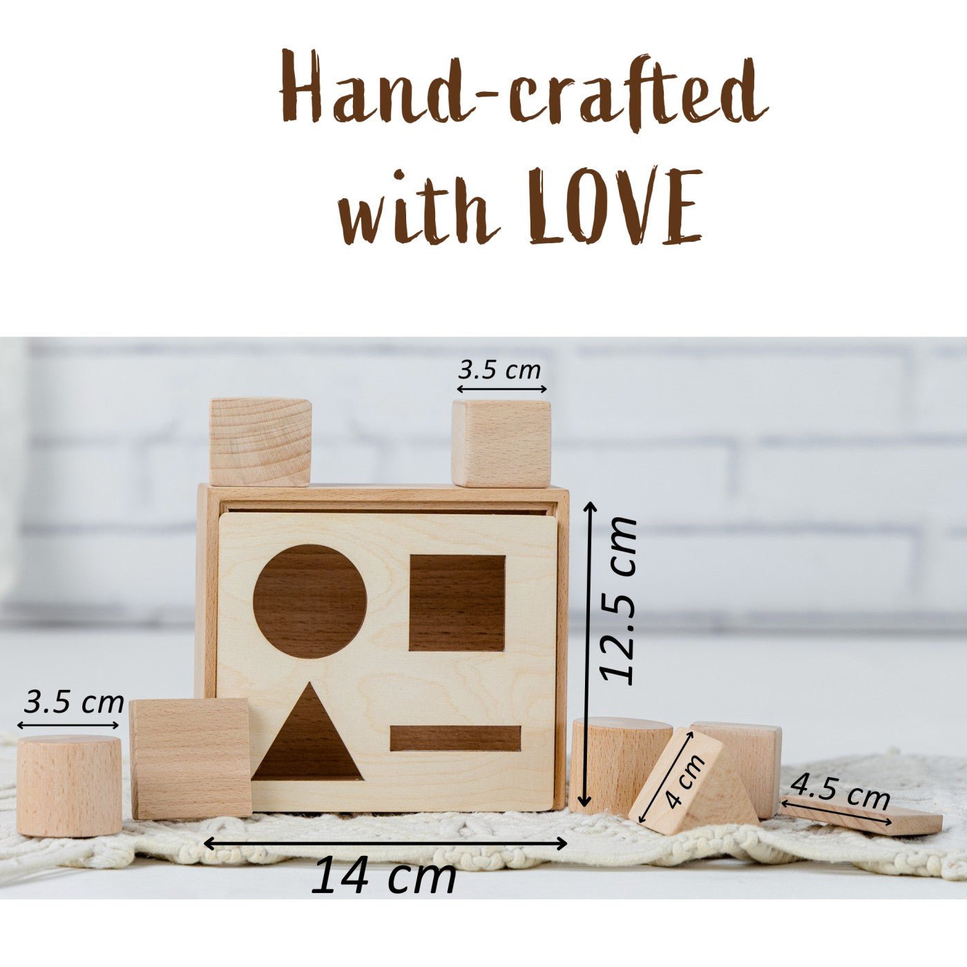 Kidocoo Geometry Shape Puzzle - Wooden Puzzle