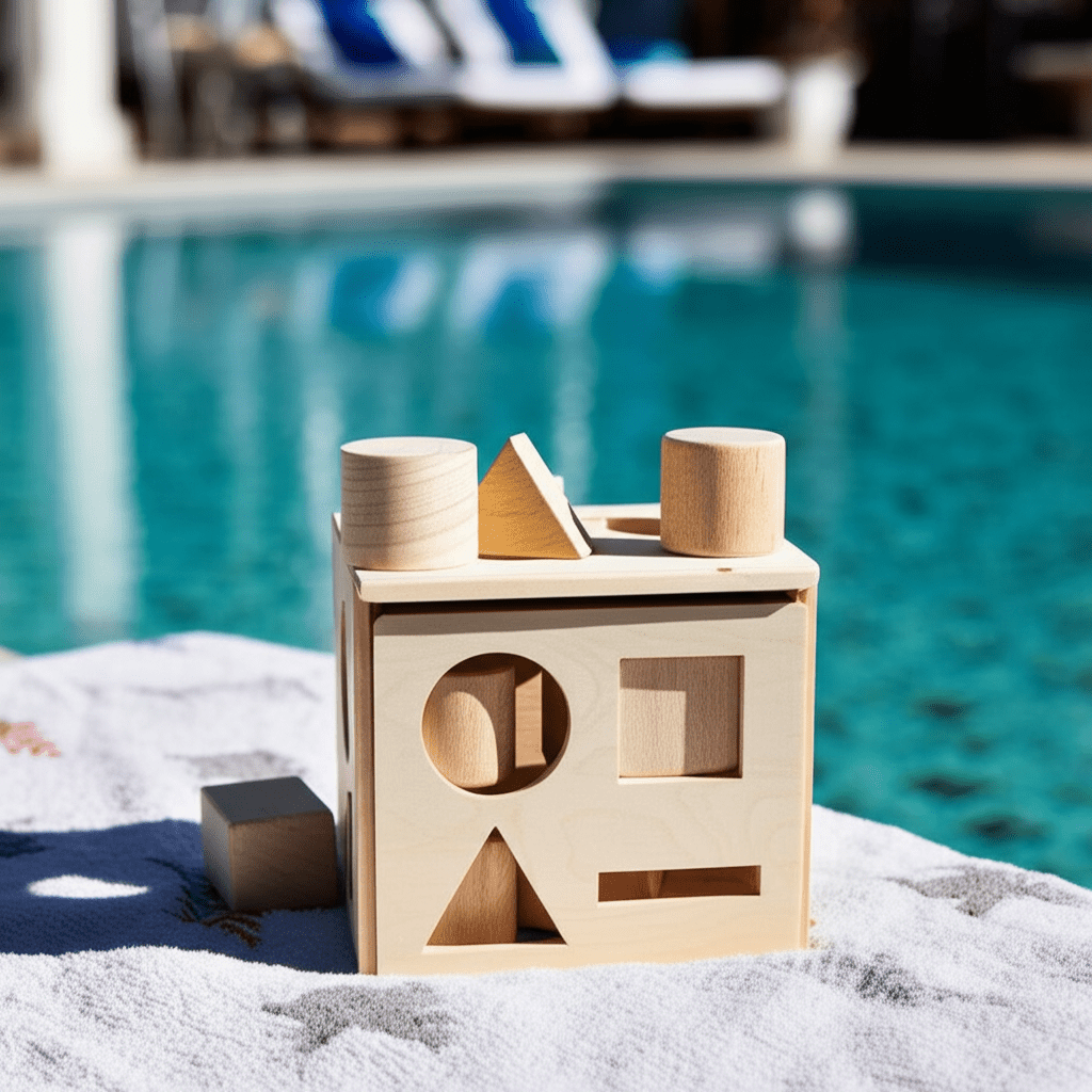 Kidocoo Geometry Shape Puzzle - Wooden Puzzle