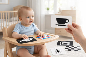 Kidocoo High Contrast Flash Cards for Newborn Babies - Flashcards