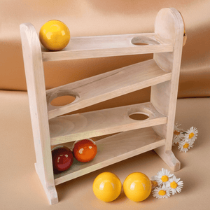 Kidocoo Montessori Ball Tracker - Wooden Toys