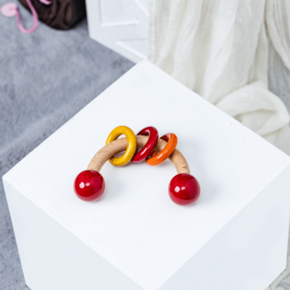 Kidocoo Rattle Set (Curved Ring - Rattle - Shaker) - RS - 3N