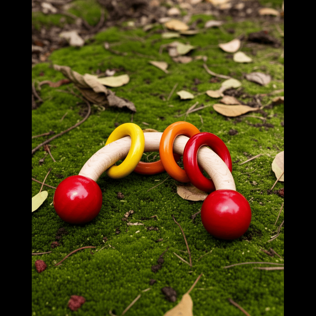 Kidocoo Rattle Set (Curved Ring - Rattle - Shaker) - RS - 3N