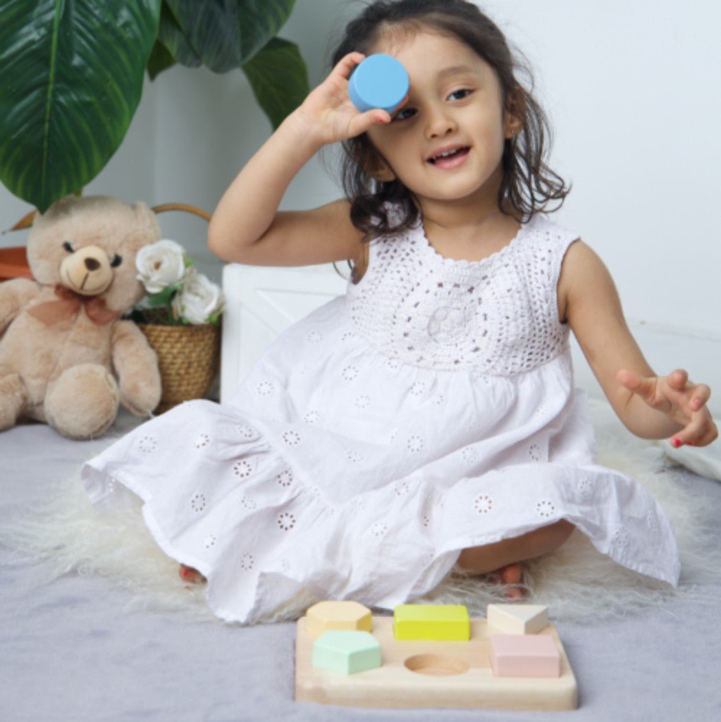 Kidocoo Shape Puzzle - Wooden Toy - Puzzles