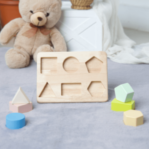 Kidocoo Shape Puzzle - Wooden Toy - SP - 7N