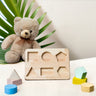 Kidocoo Shape Puzzle - Wooden Toy - Puzzles