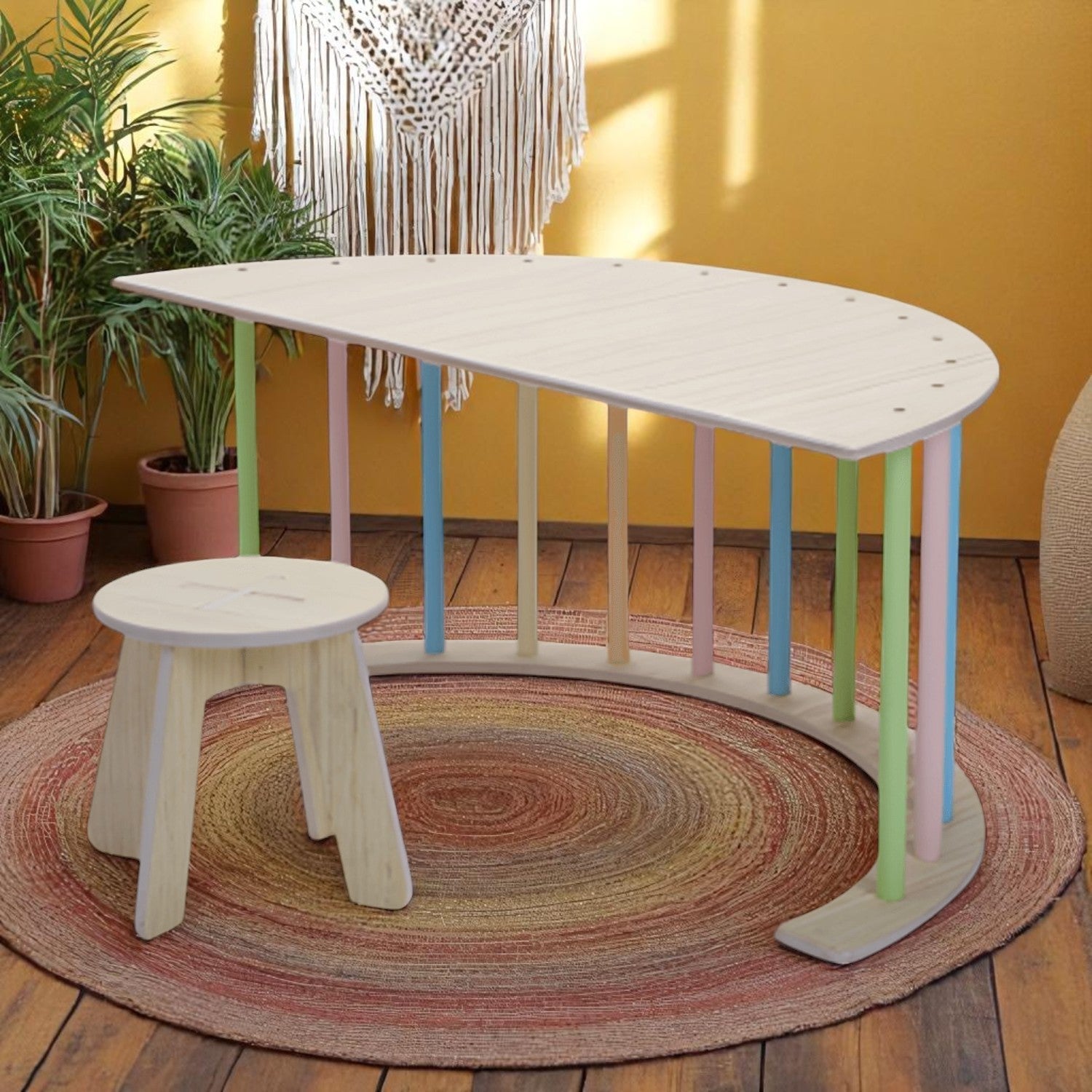 Kidocoo Study Table & Chair (5 in 1) - T&C - 19N