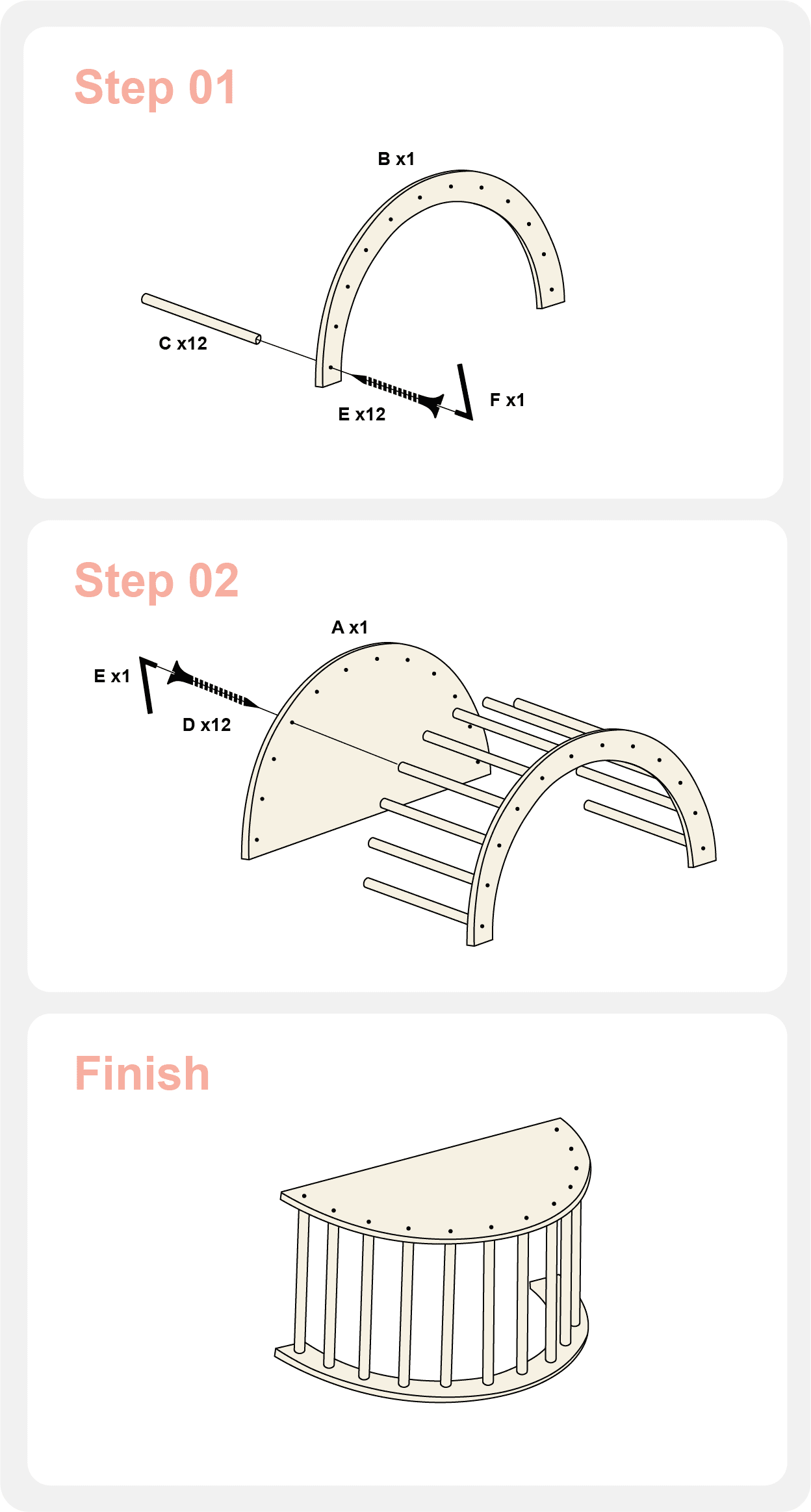 Kidocoo Study Table & Chair (5 in 1) - Table and Chair