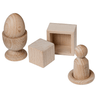 Kidocoo Toddler Shape Set - Wooden Block Toys